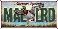 American Expedition MAL LRD Photo License Plate