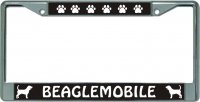 Beaglemobile Chrome License Plate Frame