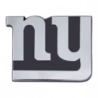 New York Giants 3-D Metal Auto Emblem