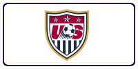 USA Soccer Photo License Plate