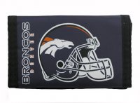 Denver Broncos Nylon Trifold Wallet