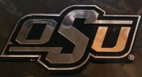 Oklahoma State Cowboys NCAA Auto Emblem