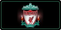 Liverpool Football Club Photo License Plate