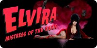 Elvira Mistress Of The Dark Photo License Plate