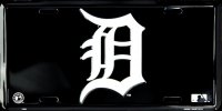 Detroit Tigers "D" Metal License Plate