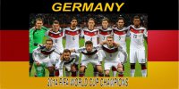 Germany 2014 World Cup Champs Photo License Plate