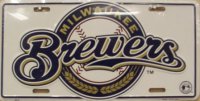 Milwaukee Brewers License Plate