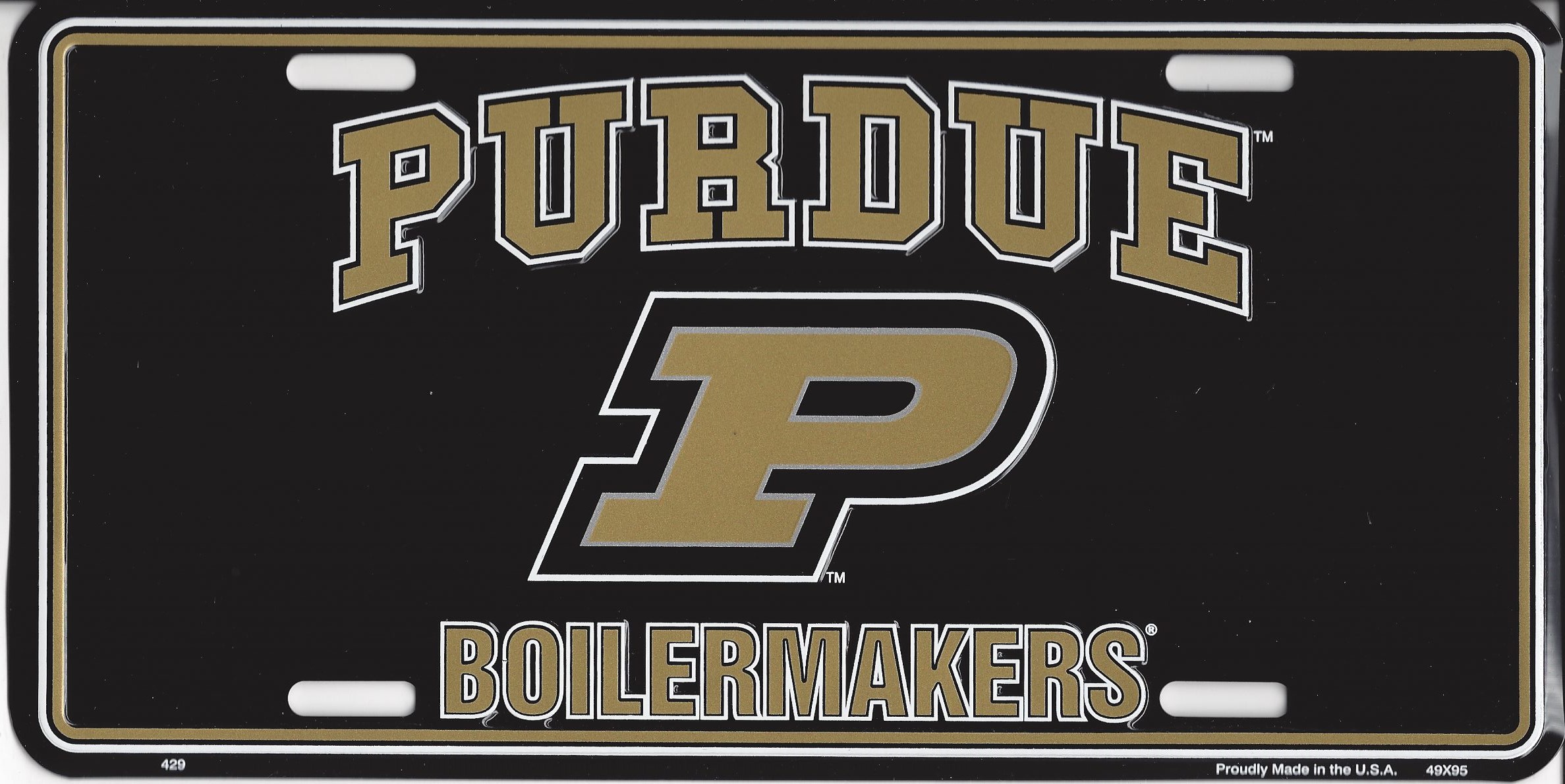 Purdue University Boilermakers LICENSE PLATE