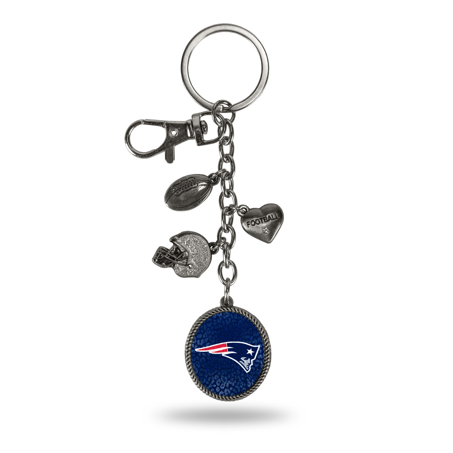 New England Patriots CHARM Key Chain