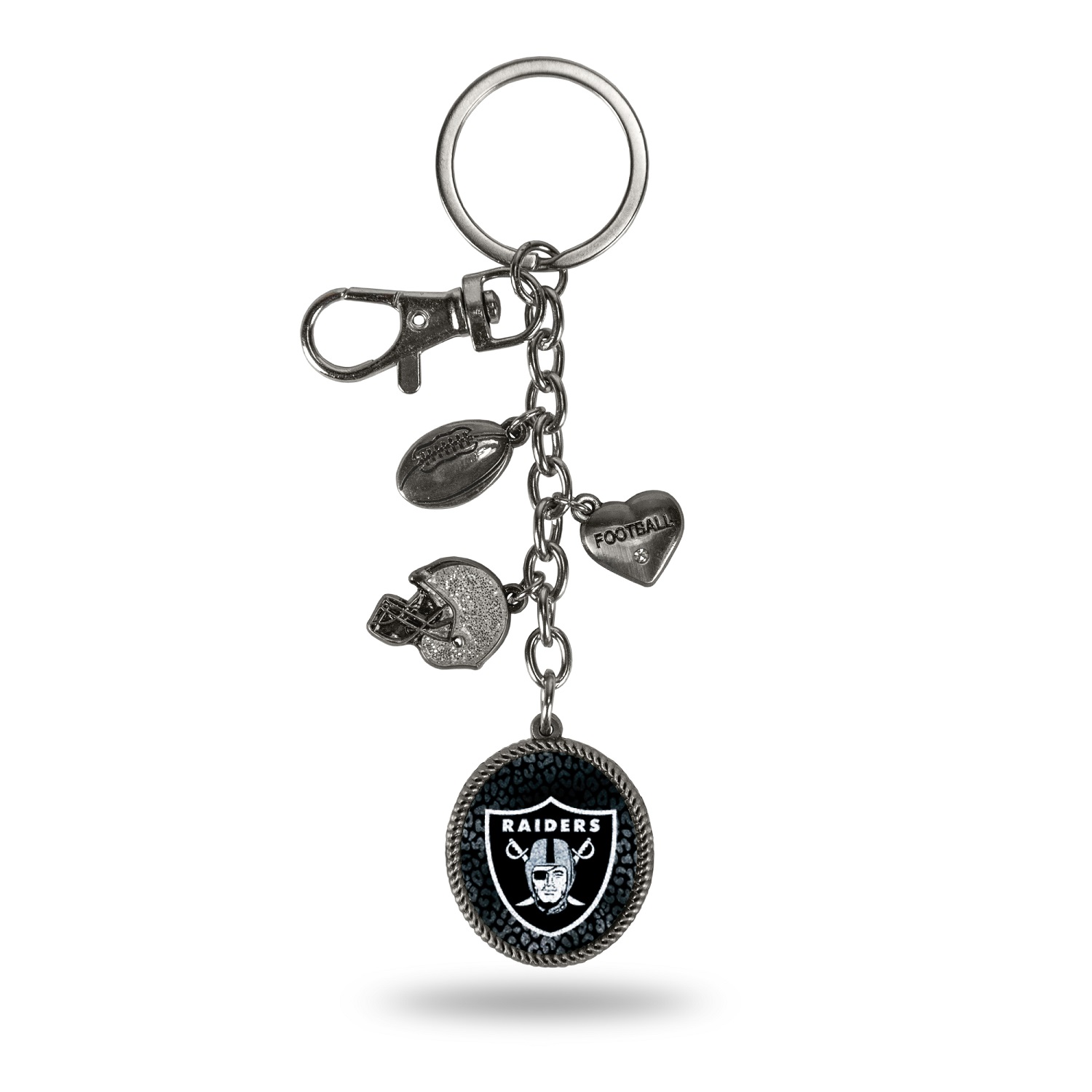 Oakland Raiders CHARM Key Chain