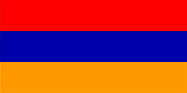 Armenia FLAG Photo License Plate  Free Personalization on this Plate