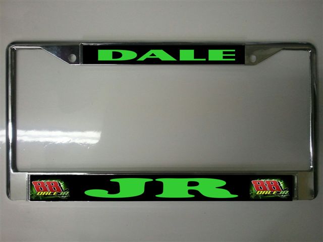 Dale Earnhardt Jr. #88 Photo License Plate Frame  Free SCREW Caps with this Frame