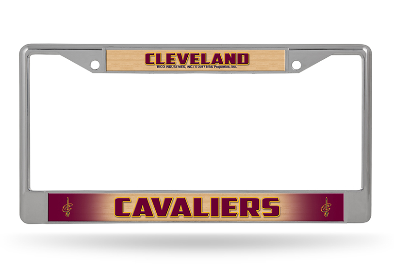 Cleveland Cavaliers Chrome License Plate FRAME