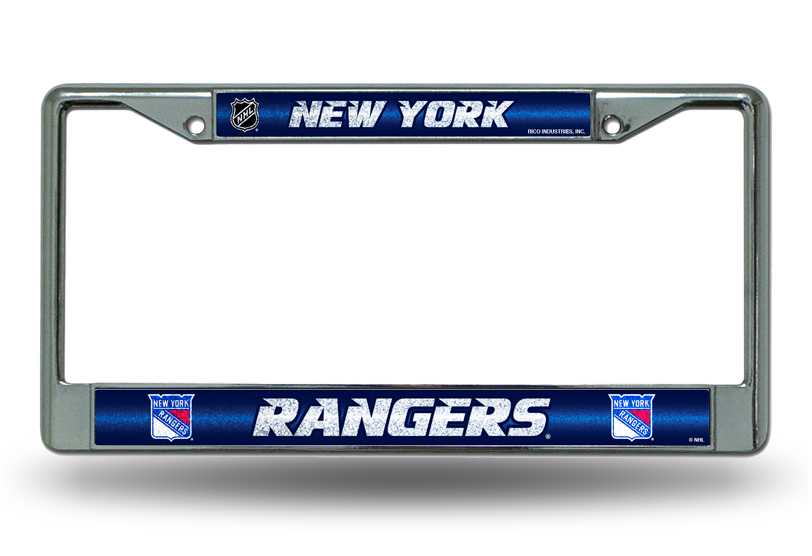 New York Rangers Glitter Chrome Frame
