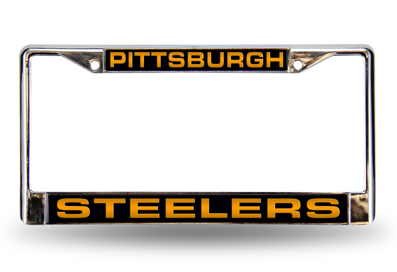 Pittsburgh STEELERS Laser Chrome Frame