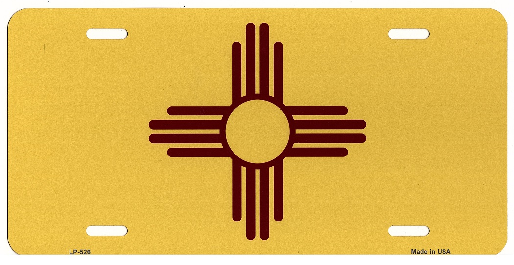 NEW Mexico Land Of Enchantment Metal License Plate