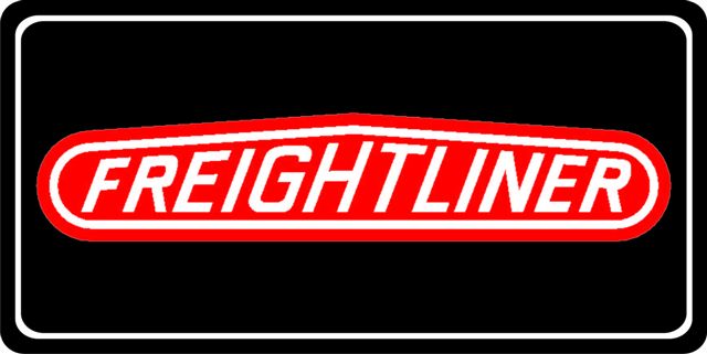 Freightliner Photo LICENSE PLATE  Free Personalization on this PLATE