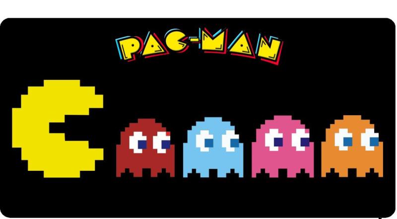 Pac-Man Characters Photo LICENSE PLATE