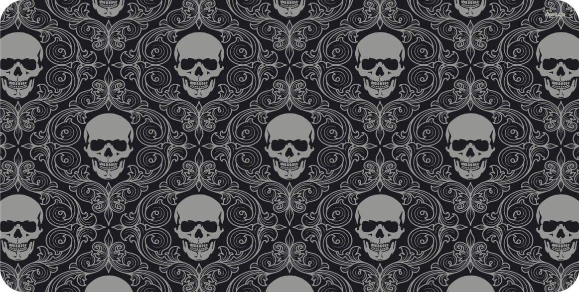 Skull Wallpaper Photo LICENSE PLATE