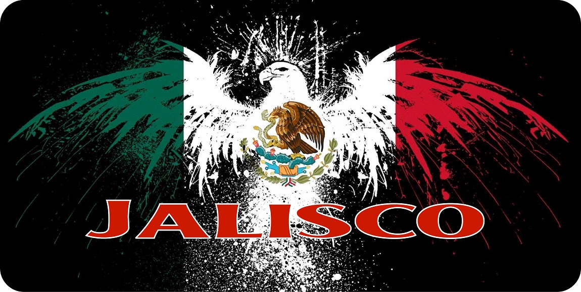 Mexico Jalisco Eagle Photo LICENSE PLATE