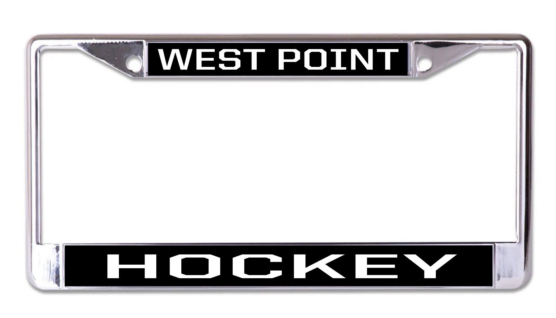 West Point HOCKEY Chrome License Plate Frame