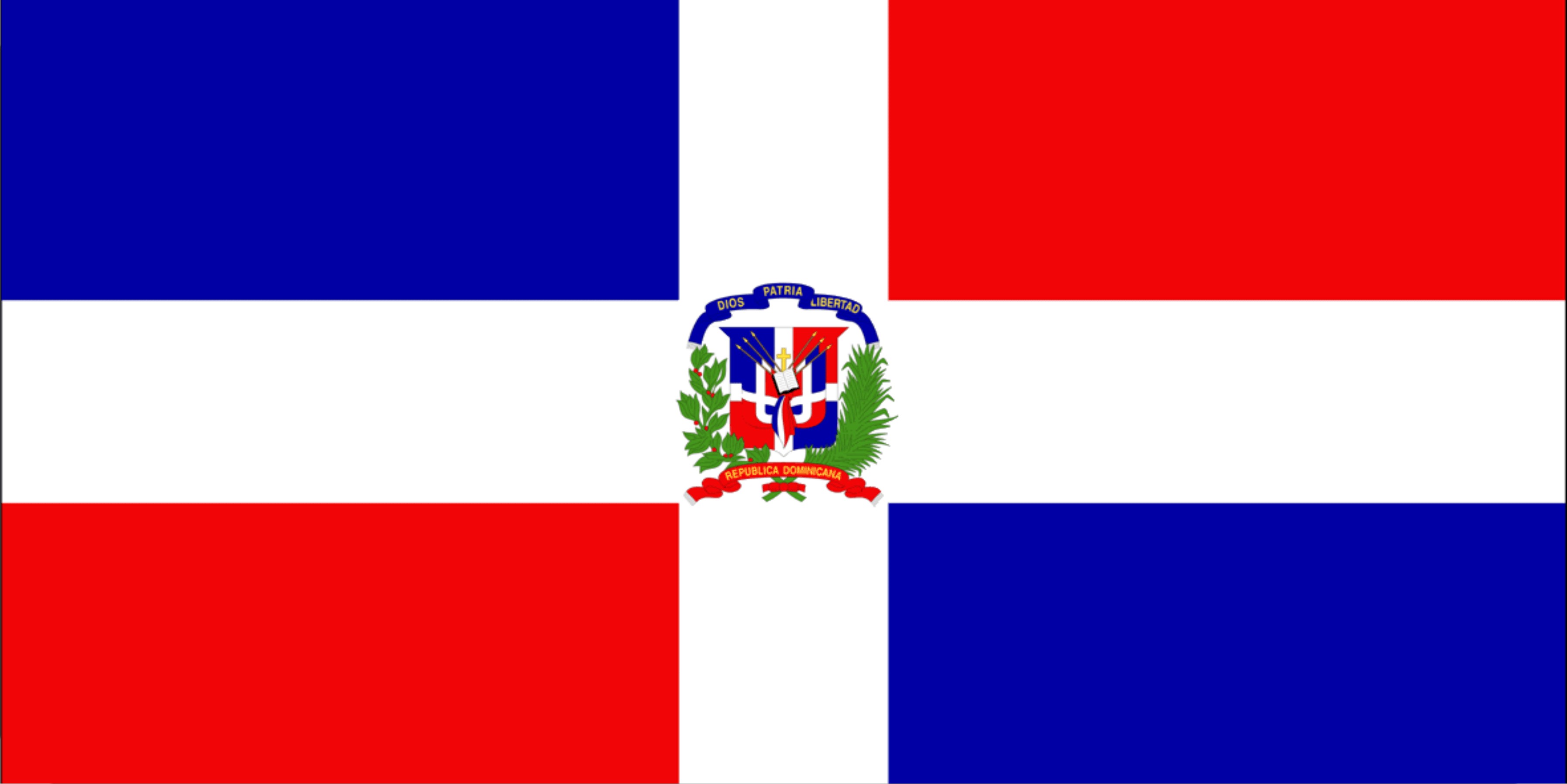 Dominican Republic Flag Photo License Plate  Free Personalization on this plate