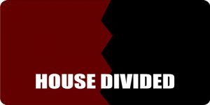 Blank House Divided Photo License Plate #2