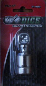 Dice Car Cigarette Lighter
