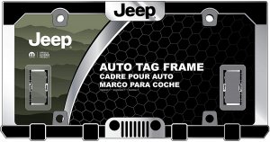 Jeep Front Grille Chrome License Plate Frame
