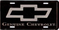 Genuine Chevrolet Bowtie License Plate