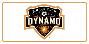 Houston Dynamo Photo License Plate