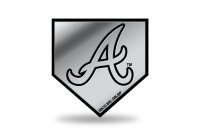 Atlanta Braves MLB Plastic Auto Emblem