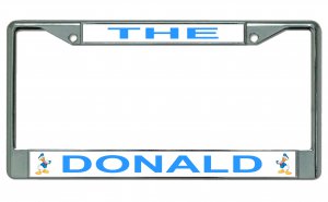 Donald Duck Photo License Plate Frame