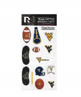 West Virginia Mountaineers Variety Pack Tattoo Set
