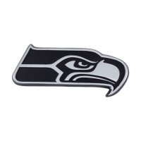 Seattle Seahawks 3-D Metal Auto Emblem