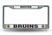 Boston Bruins Chrome License Plate Frame