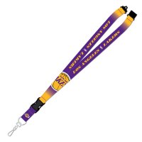 Los Angeles Lakers Crossover Lanyard With Neck Safety Latch