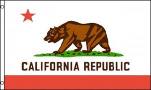 California State Polyester Flag