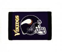 Minnesota Vikings Nylon Trifold Wallet