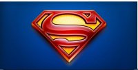 Superman Logo #5 Photo License Plate