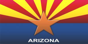 Arizona State Flag Arizona Photo License Plate