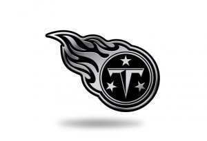 Tennessee Titans NFL Plastic Auto Emblem