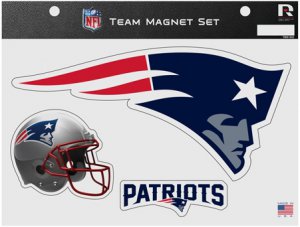 New England Patriots Team Magnet Set