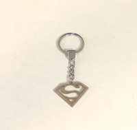 Superman Laser Cut Metal Key Chain