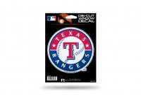 Texas Rangers Glitter Die Cut Vinyl Decal