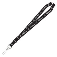 Miami Dolphins Blackout Lanyard With Safety Latch