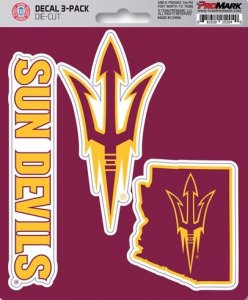 Arizona State Sun Devils Team Decal Set