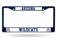 Arizona Wildcats Anodized Navy License Plate Frame