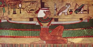 Egyptian Goddess Isis Photo License Plate