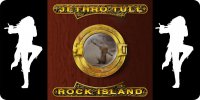 Jethro Tull Rock Island Photo License Plate
